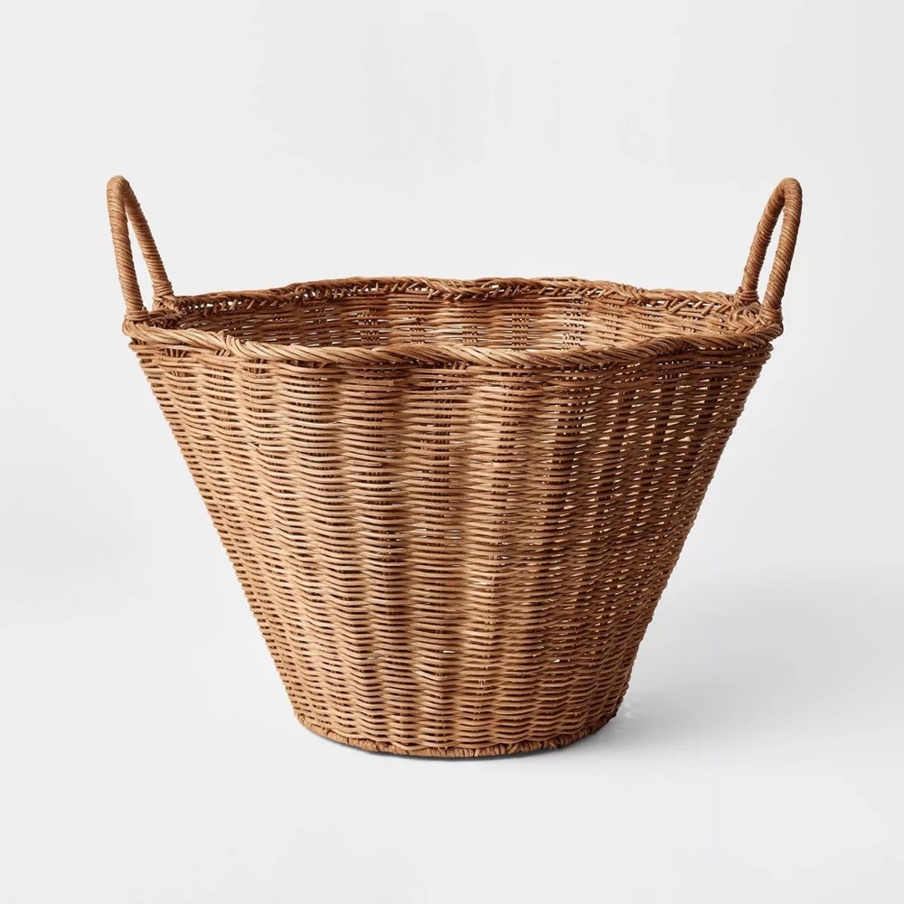 Large Scallop Woven Basket - Threshold™ designed with Studio McGee